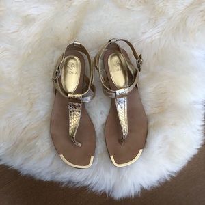 Gold Isola “Kaimi” sandals